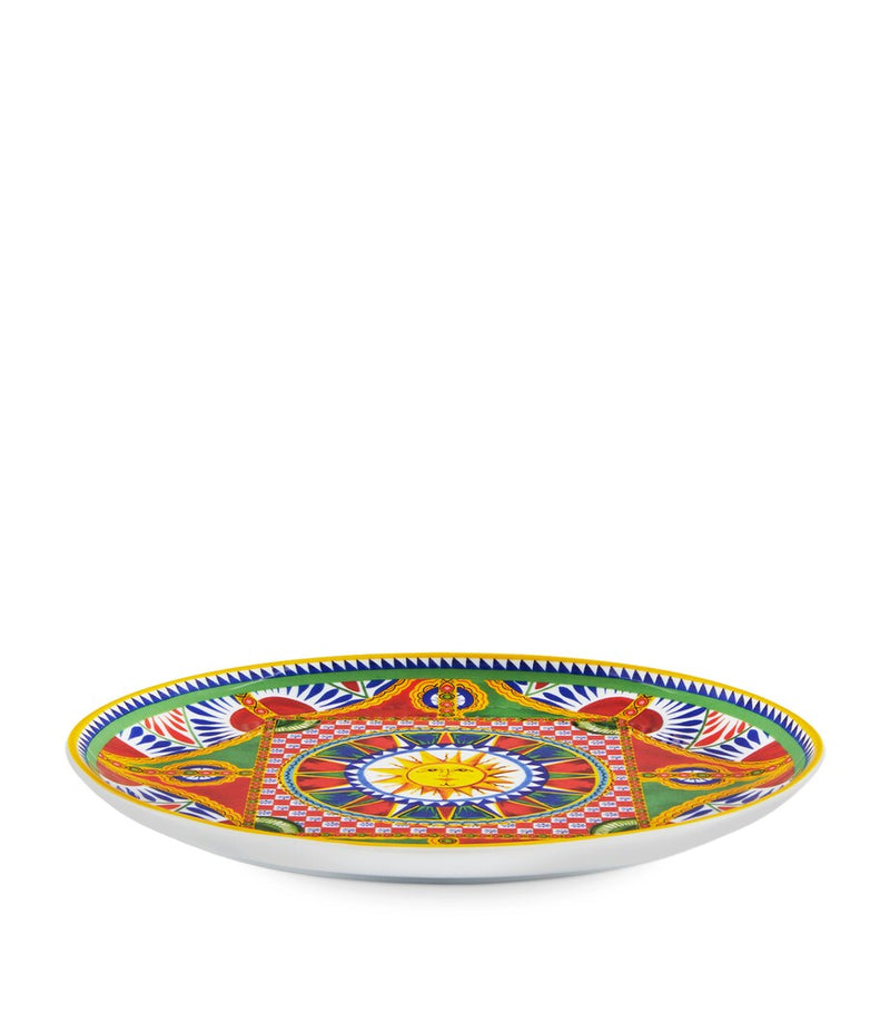 Dolce&Gabbana Casa Carretto serving plate 45.5cm - British product