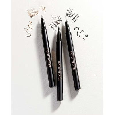 Superdrug Revolution Hair Stroke Brow Pen Light Brown- Buy online at McGrocer