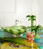 Les-Ottomans monkey leaf ceramic dish 15cm, UK version