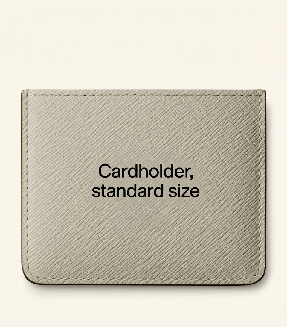 Cartier C de Cartier card holder, leather accessory (British brand)