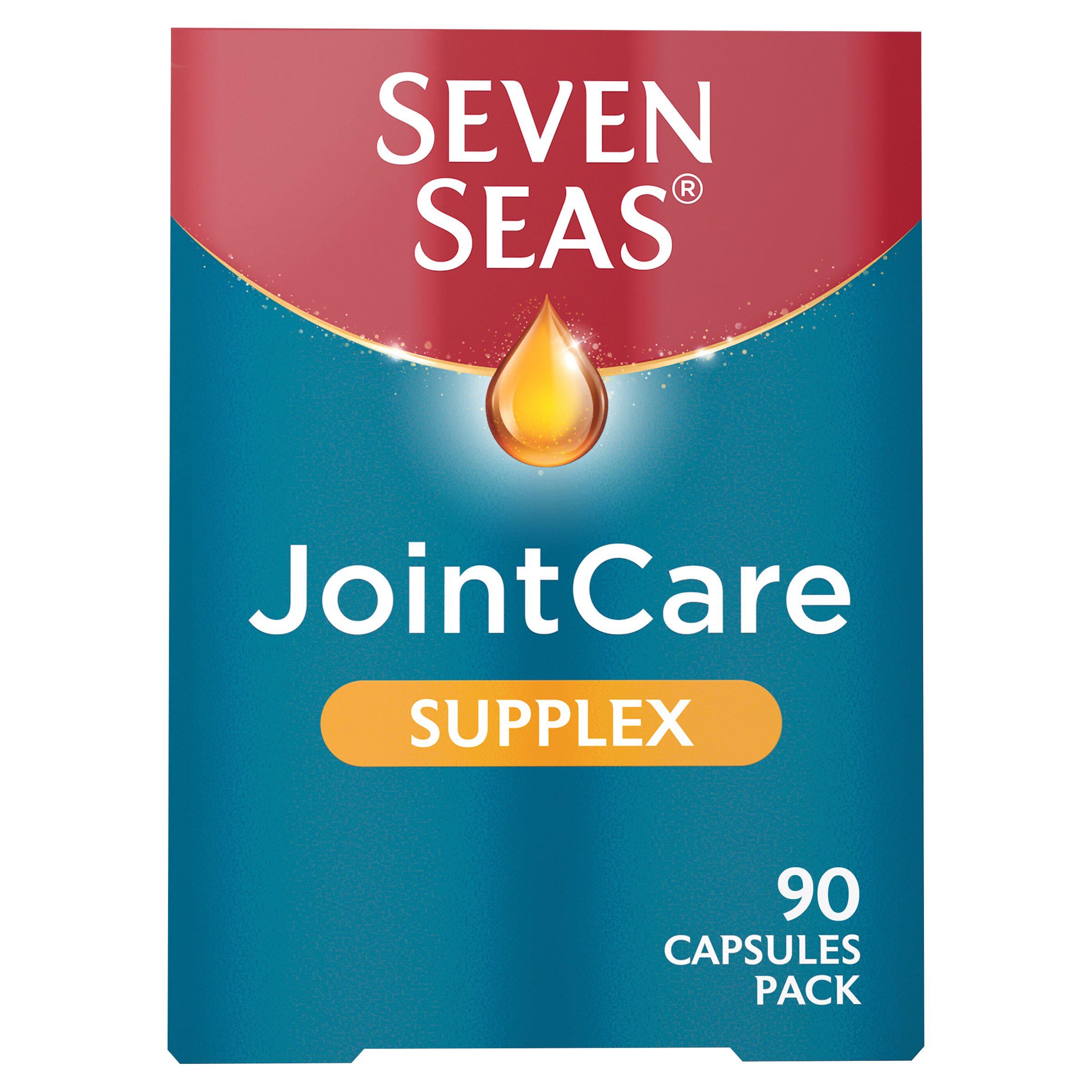 Seven Seas JointCare Supplex with Glucosamine & Omega-3 90 Capsules GOODS Sainsburys   