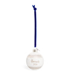 Harrods ceramic 2026 bauble with metallic accents - British product