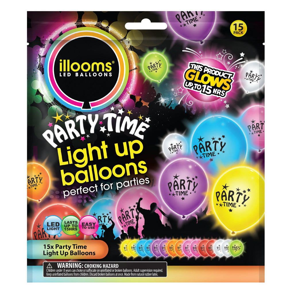 Illoom Balloon Mixed Party Time x15