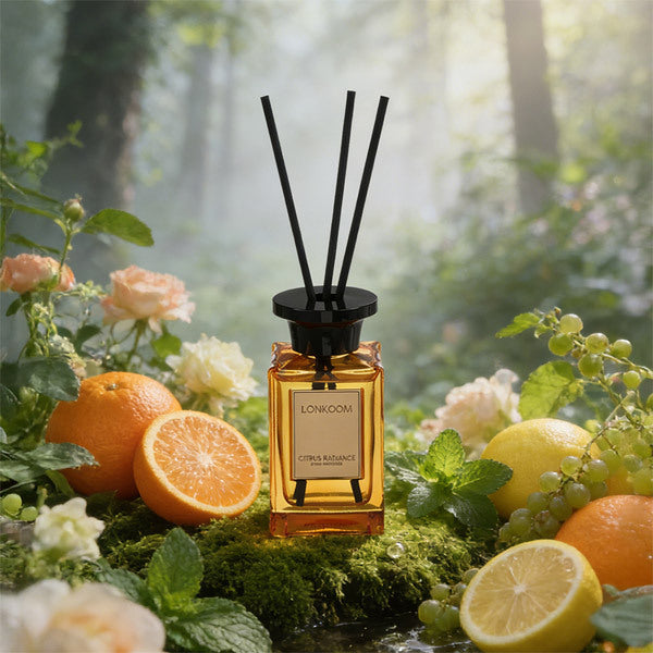 Livingandhome reed diffuser citrus scent 150ml - British product