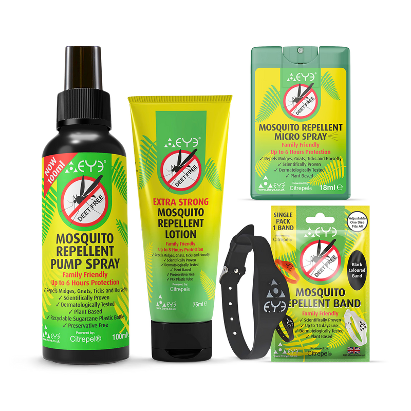 THEYE insect repellent solo traveller pack - British product