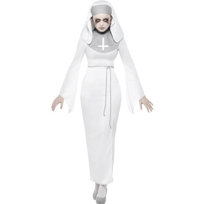 Superdrug Smiffys Haunted Asylum Nun Costume- Buy online at McGrocer