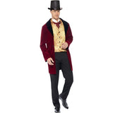Smiffys Edwardian Gent Deluxe Costume Red
