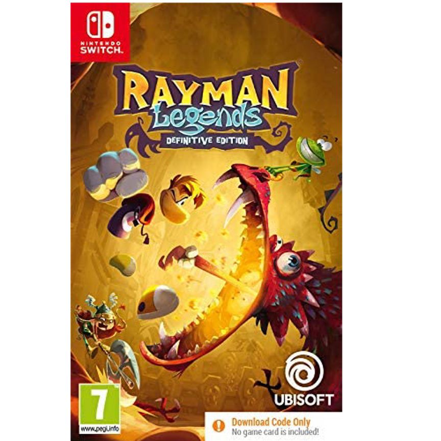 Nintendo Switch Rayman Legends Definitive (CODE IN BOX)