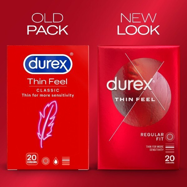 Durex Thin Feel Condoms Enhanced Sensitivity Regular Fit 20s GOODS Superdrug   