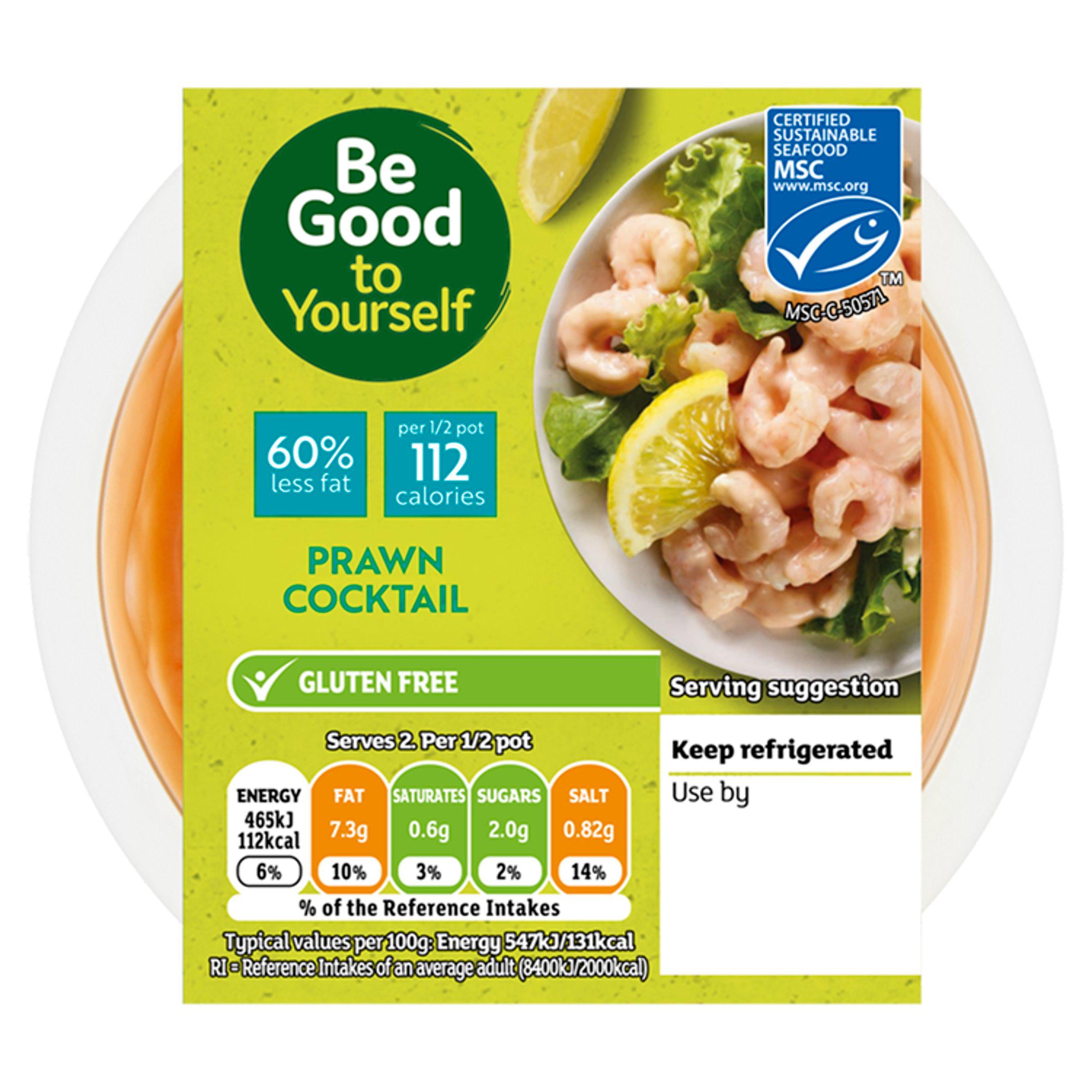 Sainsbury's Coldwater Prawn Cocktail, Be Good to Yourself MSC 170g GOODS Sainsburys   