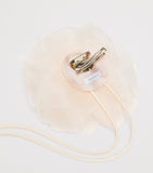 Max Mara silk flower hair clip, UK version