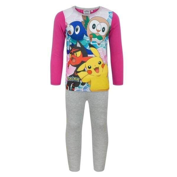 Pokemon Girls Characters Pyjama Set (3-4 Years)