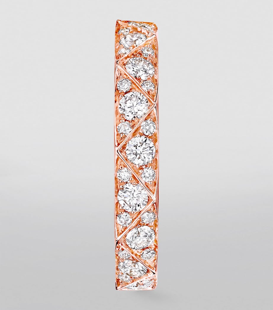Graff LG Signature rose gold diamond ring - UK version