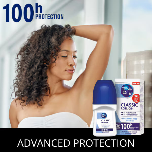 DNR Triple Dry Classic Anti-Perspirant Spray 150ml - British product
