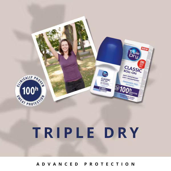 DNR Triple Dry Classic Anti-Perspirant Spray 150ml - British product