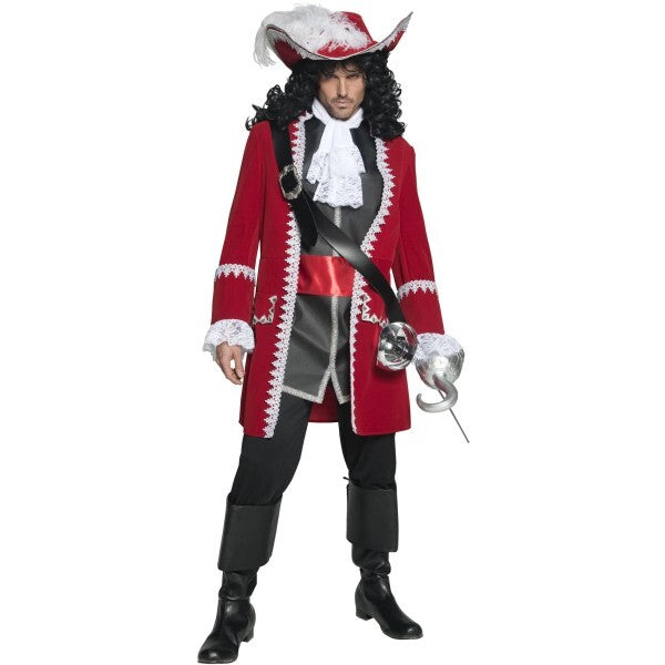 Smiffys authentic pirate captain costume, UK version