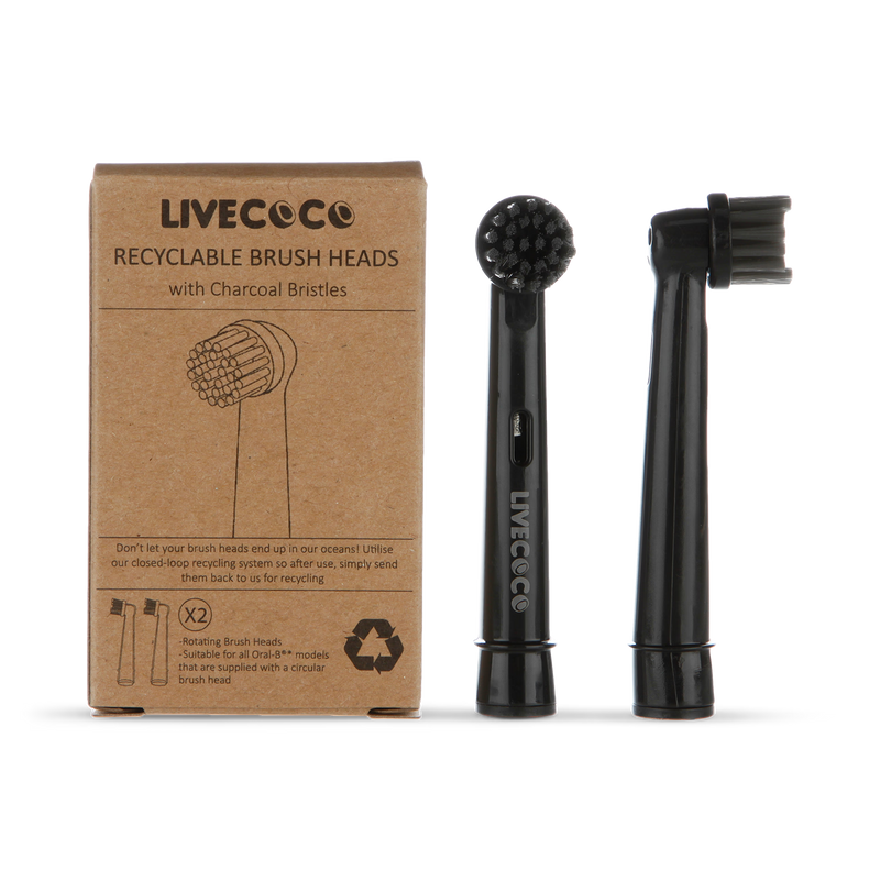 LiveCoco Recyclable Electric Toothbrush Heads