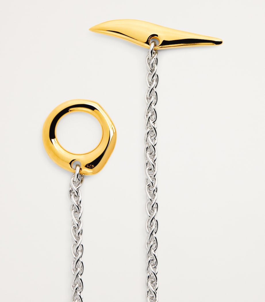 Tom Wood Robin bracelet sterling silver gold pendant UK version