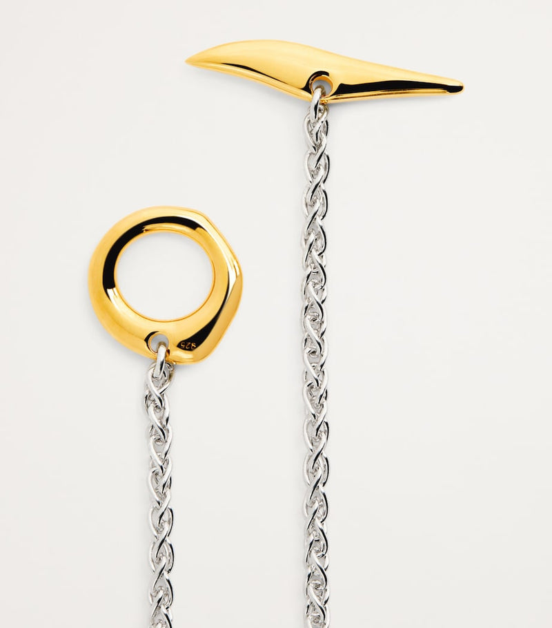 Tom Wood Robin bracelet sterling silver gold pendant UK version