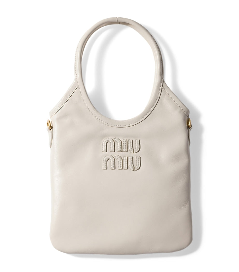 Miu Miu small leather Ivy top-handle bag H24cm, UK version