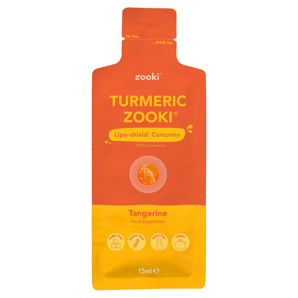 Zooki Turmeric Tangerine Flavour Sachet 15ml