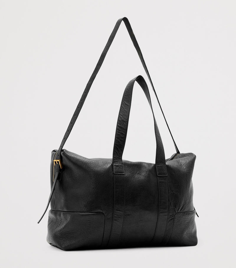 AllSaints Leather Ares Holdall - British product