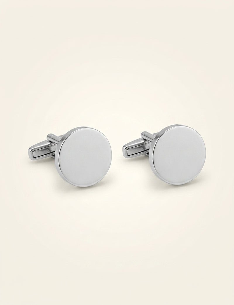 Cartier sterling silver water-resistant decor cufflinks, imported from the UK
