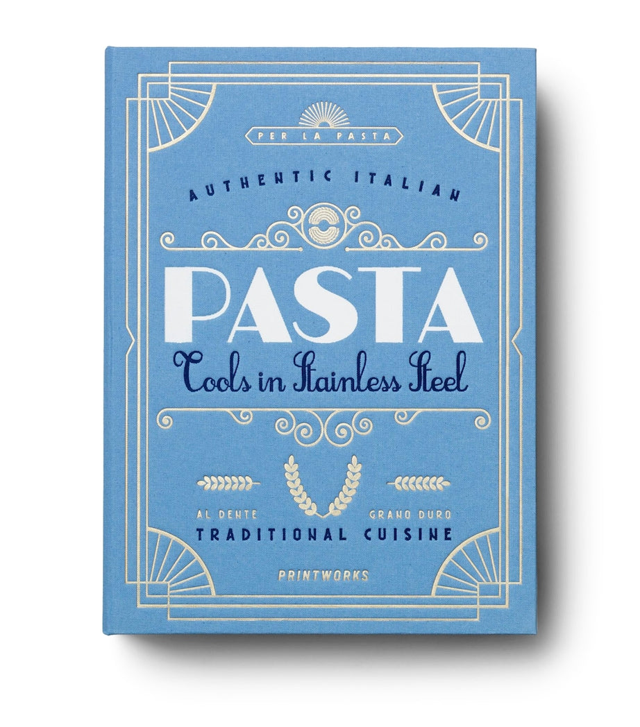 Printworks stainless steel pasta tool set, imported from the UK