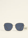 Gucci GG1713SA rectangle-frame metal sunglasses (British brand)