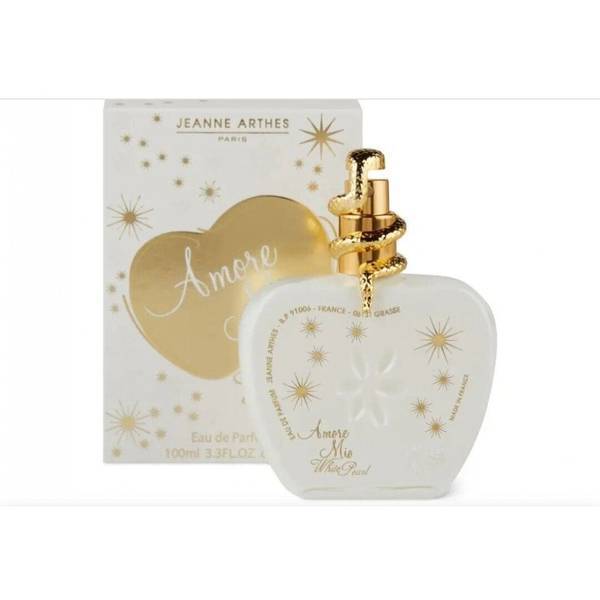 Jeanne Arthes Amore Mio White Pearl EDP 100ml, imported from the UK
