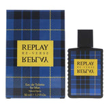 Replay Signature Reverse For Man Eau de Toilette 50ml GOODS Superdrug   