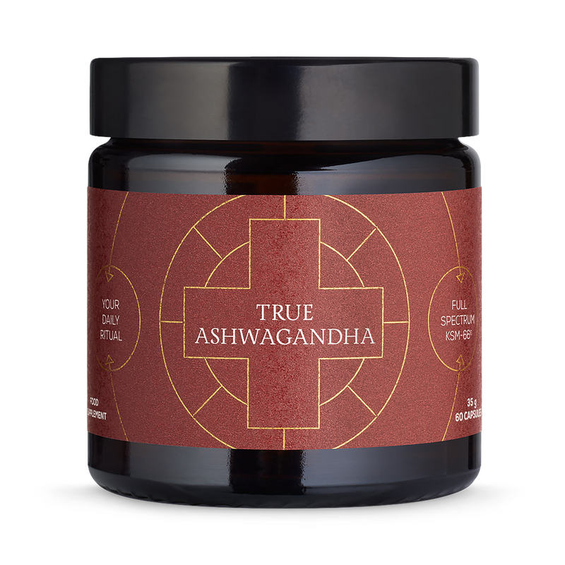 Ancient+Brave True Ashwagandha supplement 60 capsules, UK version