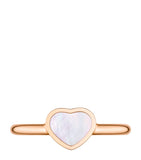 Chopard Happy Hearts ring rose gold mother-of-pearl - British product