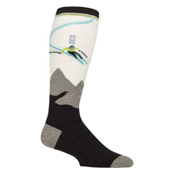 Heat Holders men's ultra lite thermal ski socks, imported from the UK