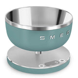 موازين مطبخ رقمية Smeg خضراء 5 كجم - منتج بريطاني