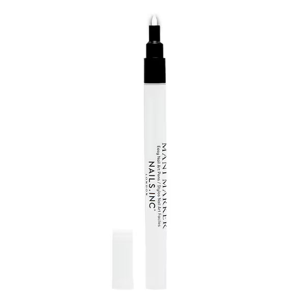 Nails.INC white mani marker nail art pen 3ml, imported from the UK