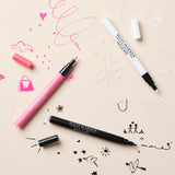 Nails.INC white mani marker nail art pen 3ml, imported from the UK