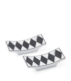 Prada chequerboard chopstick rests set of 2, imported from the UK