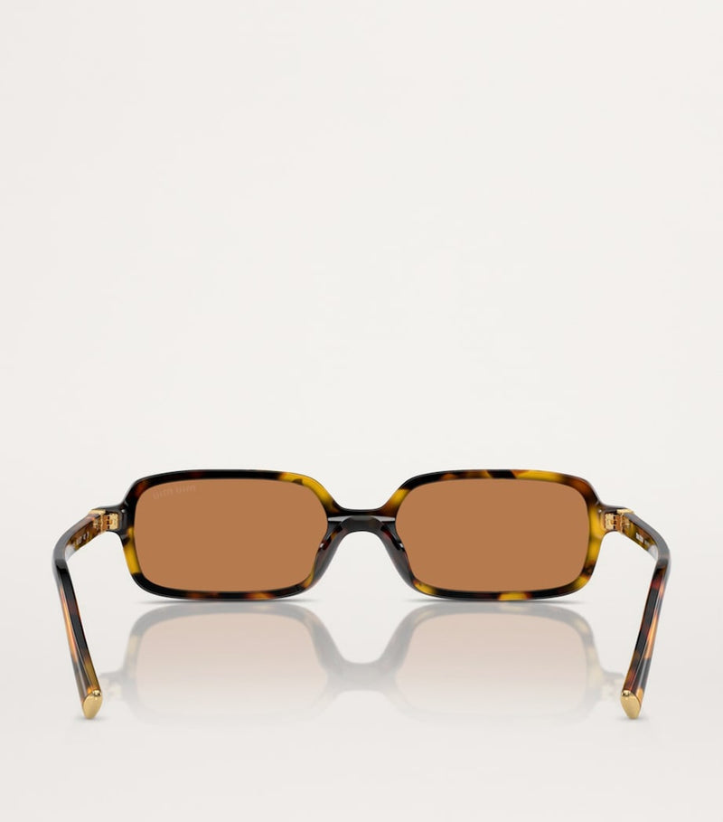 Miu Miu designer sunglasses tortoise shell brown, imported from the UK