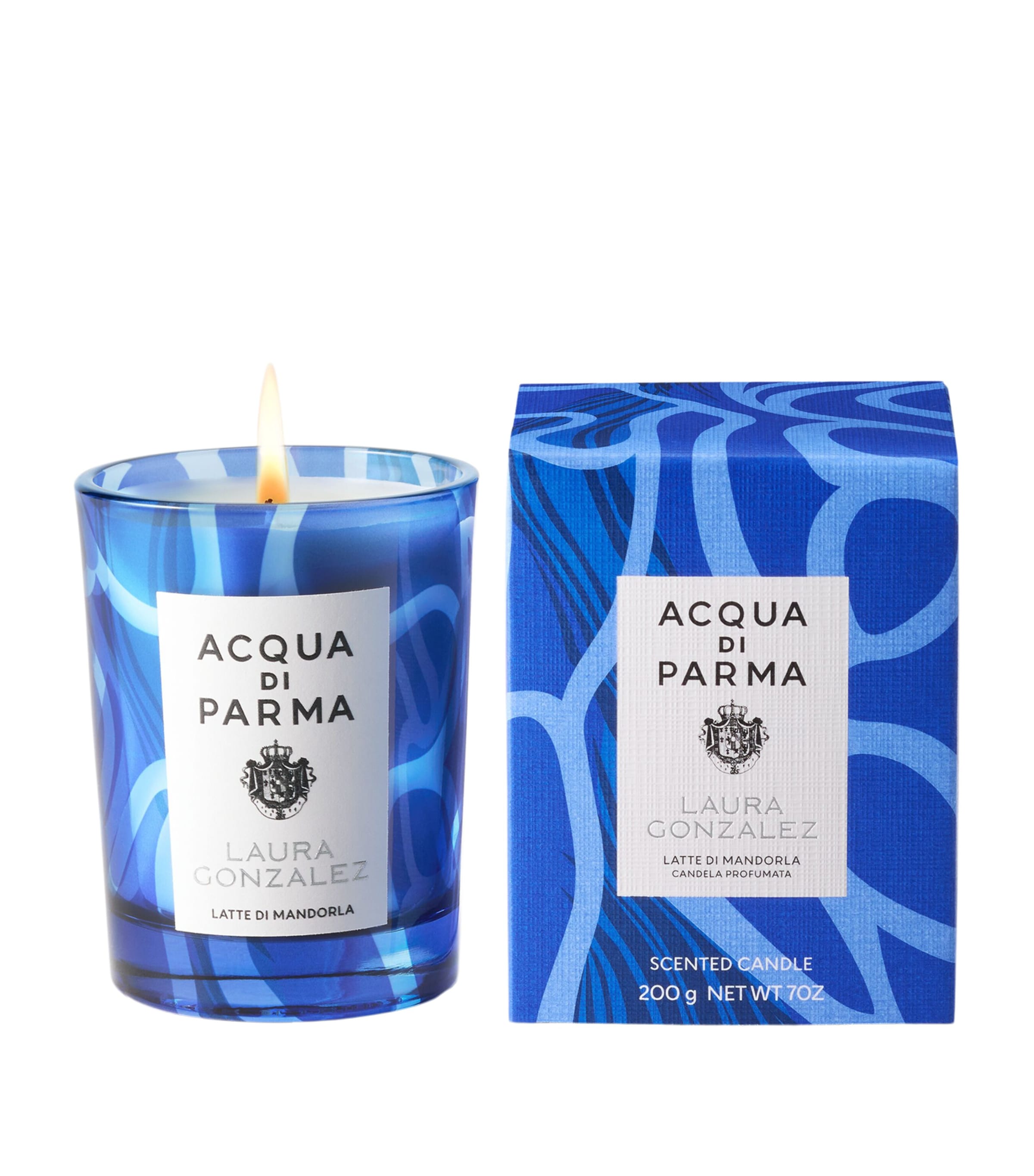 Acqua di Parma Latte Di Mandorla candle 200g, imported from the UK