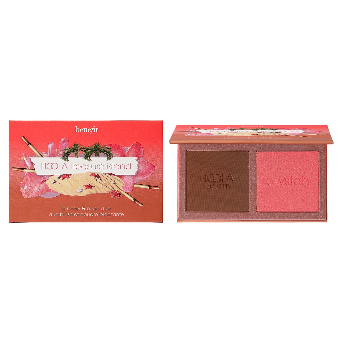 Benefit Hoola Treasure Island 2023 Box O'Powder Duo 4 GOODS Boots   