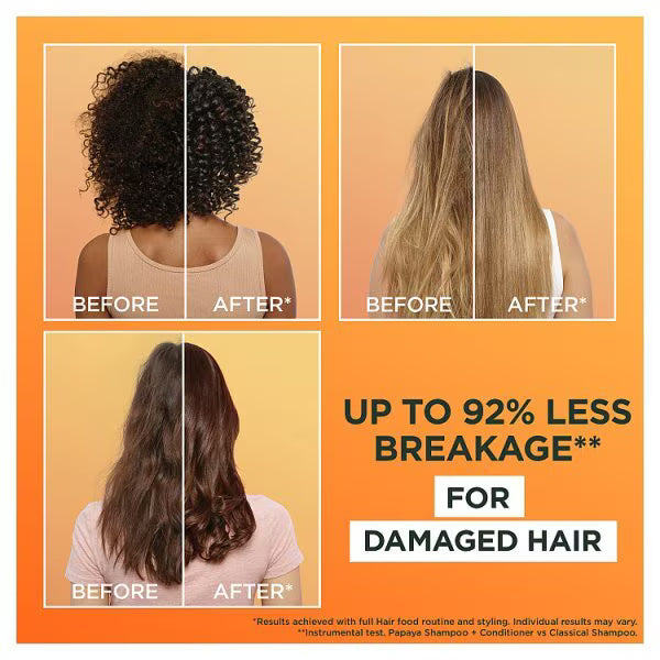 Garnier Ultimate Blends Hair Food Papaya Shampoo 350ml, UK version