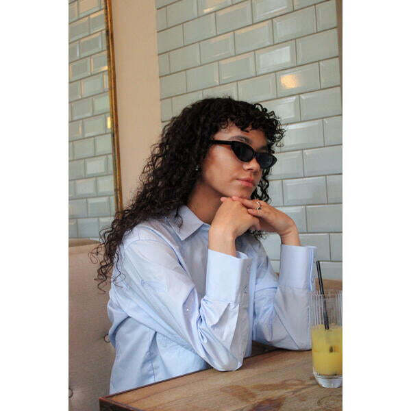 SVNX classic cat eye frame sunglasses one size (British brand)