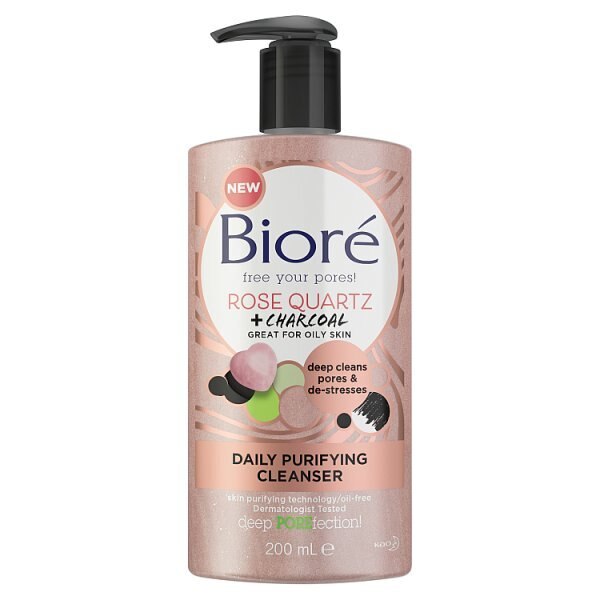 Biore Rose Quartz Cleanser 200ml GOODS Superdrug   