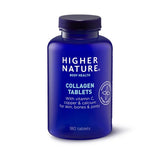 Higher Nature Collagen Tablets 180s, imported from the UK