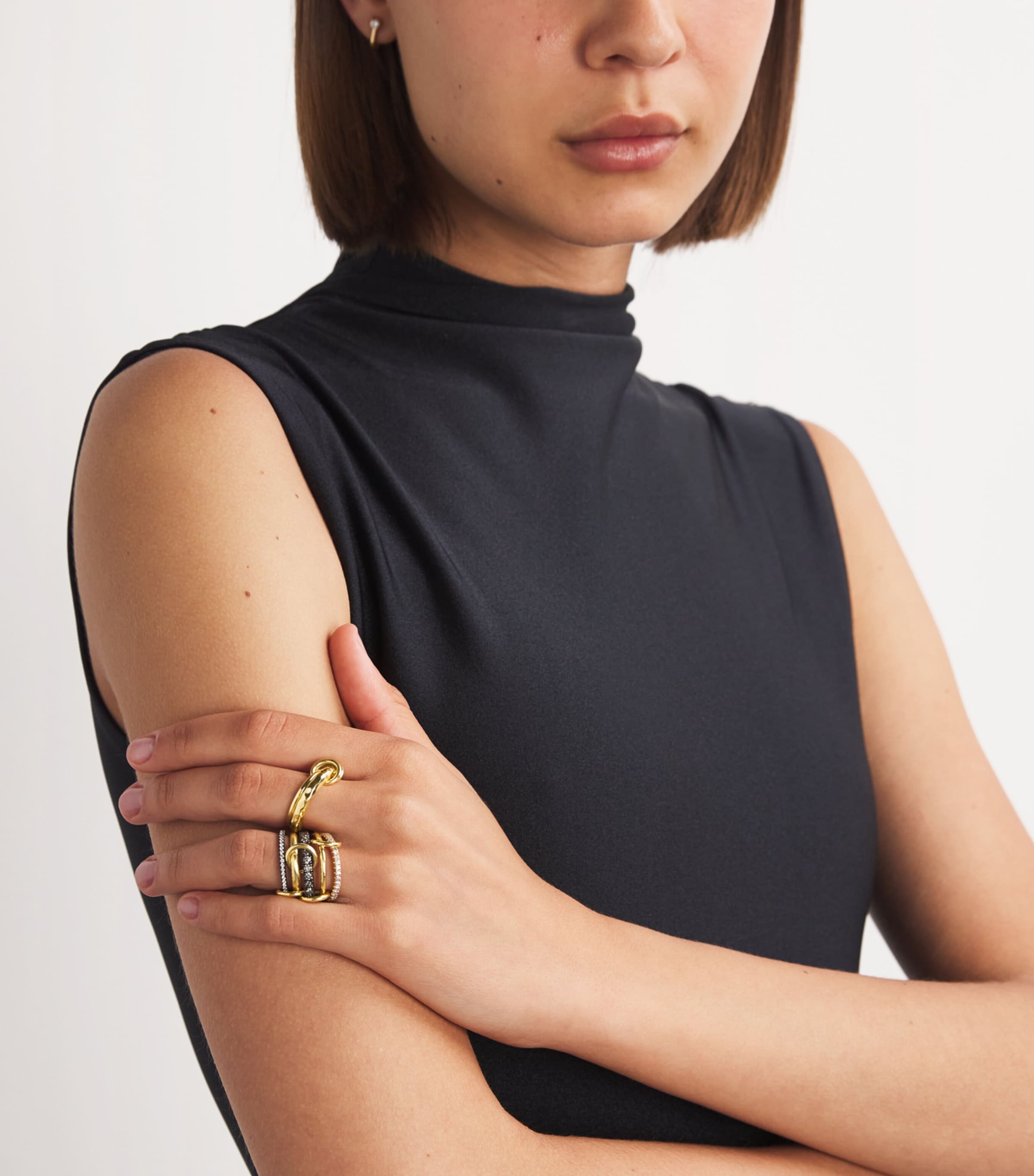Spinelli Kilcollin Agon ring 18k yellow gold (British brand)
