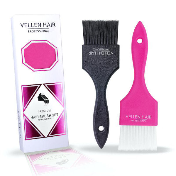 Vellen tint brush set Black/Pink - British product