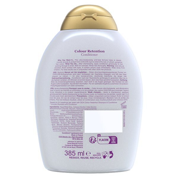 OGX COLOUR RETENTION CONDITIONER 385ML