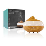 Dr Botanicals Wooden Aroma Digital Diffuser Clear Panel - British product