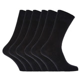 Mens 100% Cotton Socks (Pack Of 6) (UK Shoe 6-11) GOODS Superdrug   